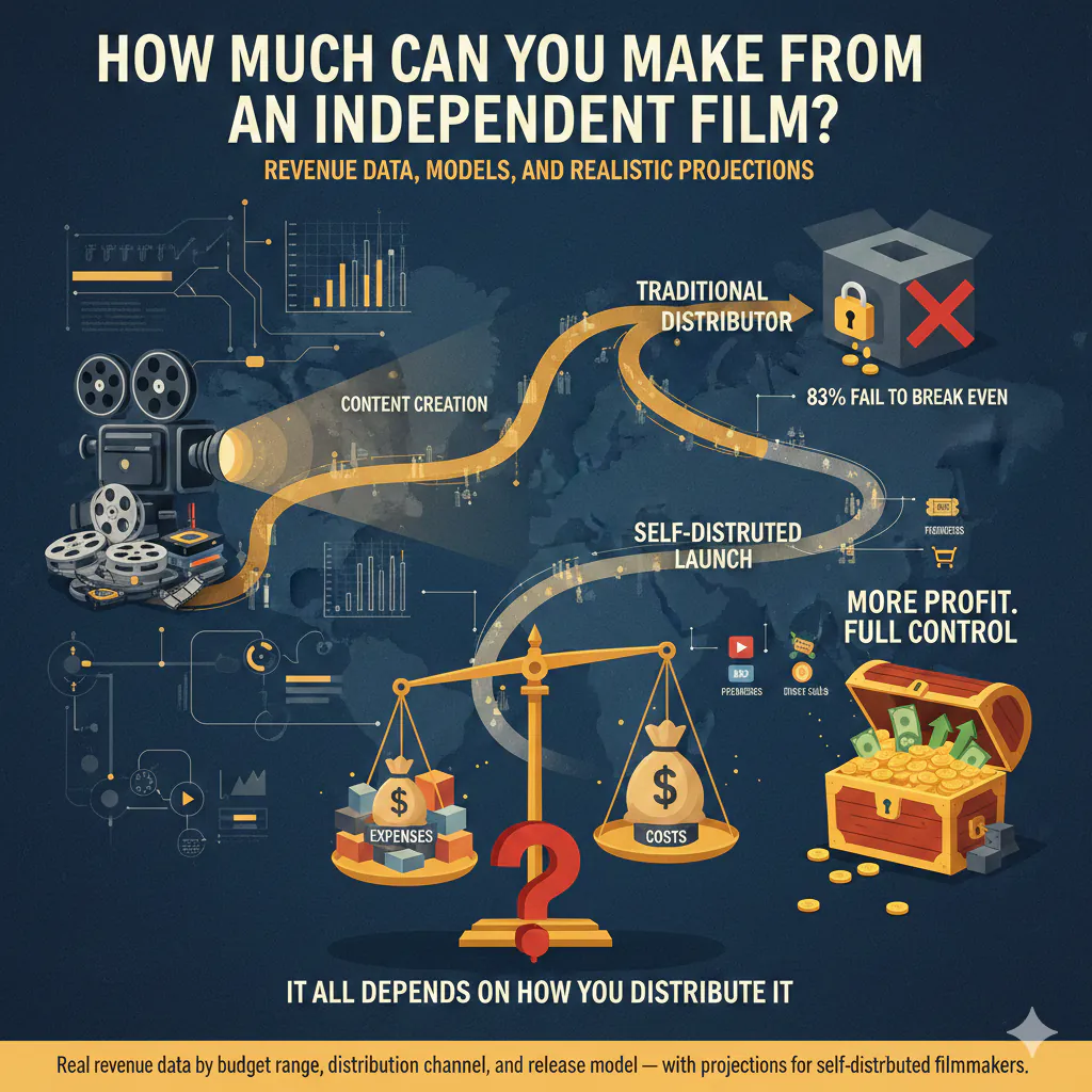 How Much Can an Independent Film Make From Direct Sales?