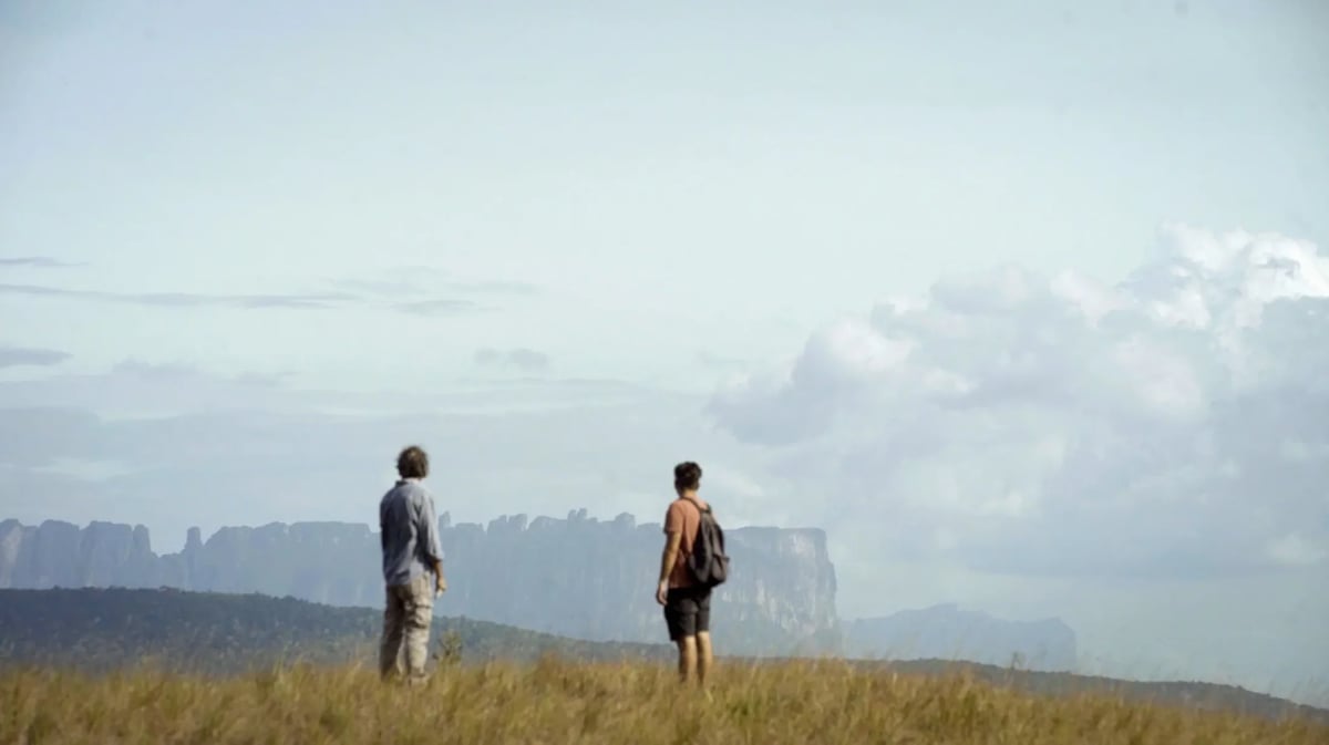 A frame from El Father Plays Himself
