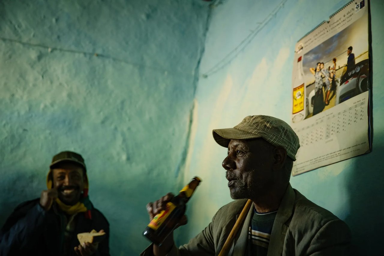 A frame from Anbessa