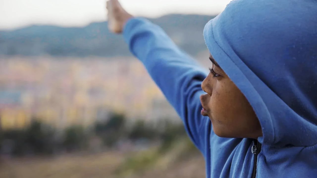 A frame from Anbessa