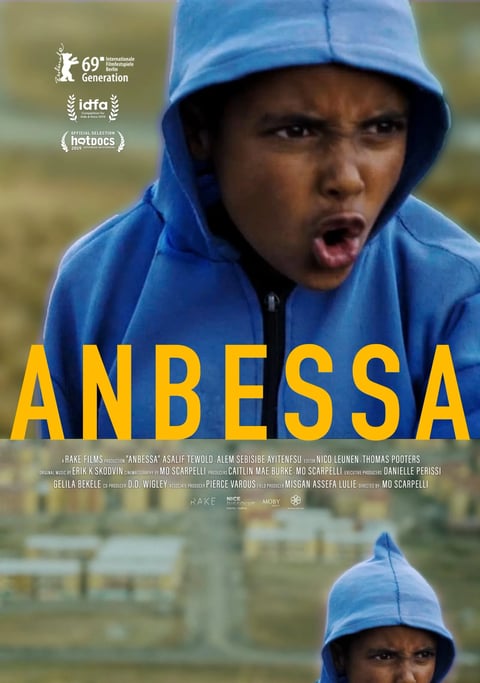 The theatrical poster for Anbessa