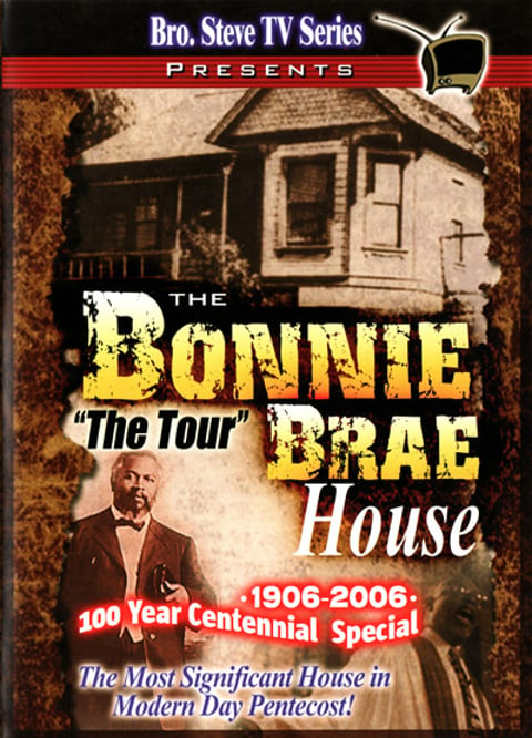 Promotional poster for “The Bonnie Brae” featuring an illustrated house and stylized title text with a 1906–2006 centennial special banner.
